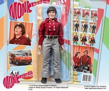 The Monkees 8 Inch Retro Style Action Figure Red Band Outfit: Micky Dolenz MINT