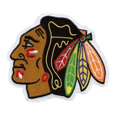 Chicago Blackhawks Official Primary Team Indian Face Head Logo Jersey Patch