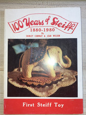 100 Years Of Steiff, 1880-1980 Shirley Conway  Jean Wilson, Toys, book PB
