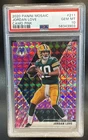 2020 Panini Mosaic Jordan Love #211 Prizm Camo Pink RC Packers PSA 10