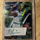 2021 Spectra #AA-SLW Scottie Lewis Aspiring Autographs Green #/50 250004