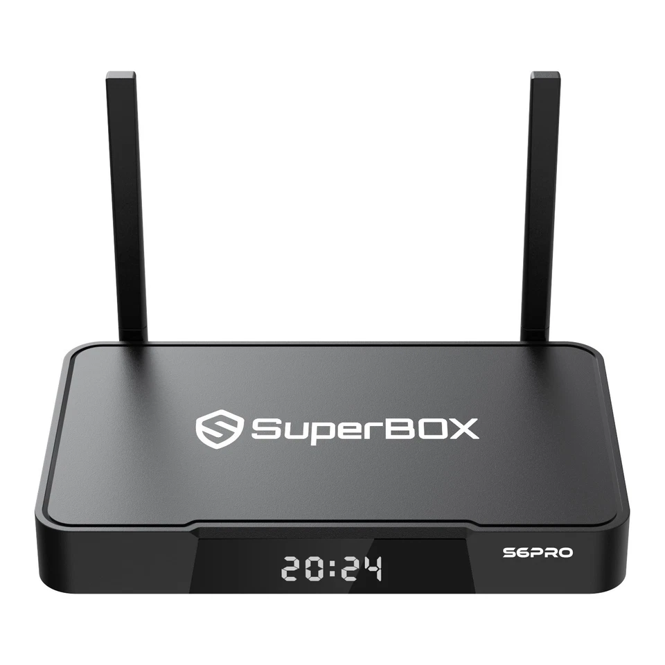 Reproductor multimedia SuperBox S6pro TV BOX con control remoto por voz Foto 3 de 4