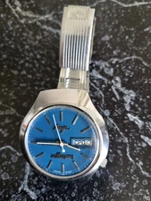 vintage Luch 3055, watch made in Soviet Union USSR,electronic mechanical quartz