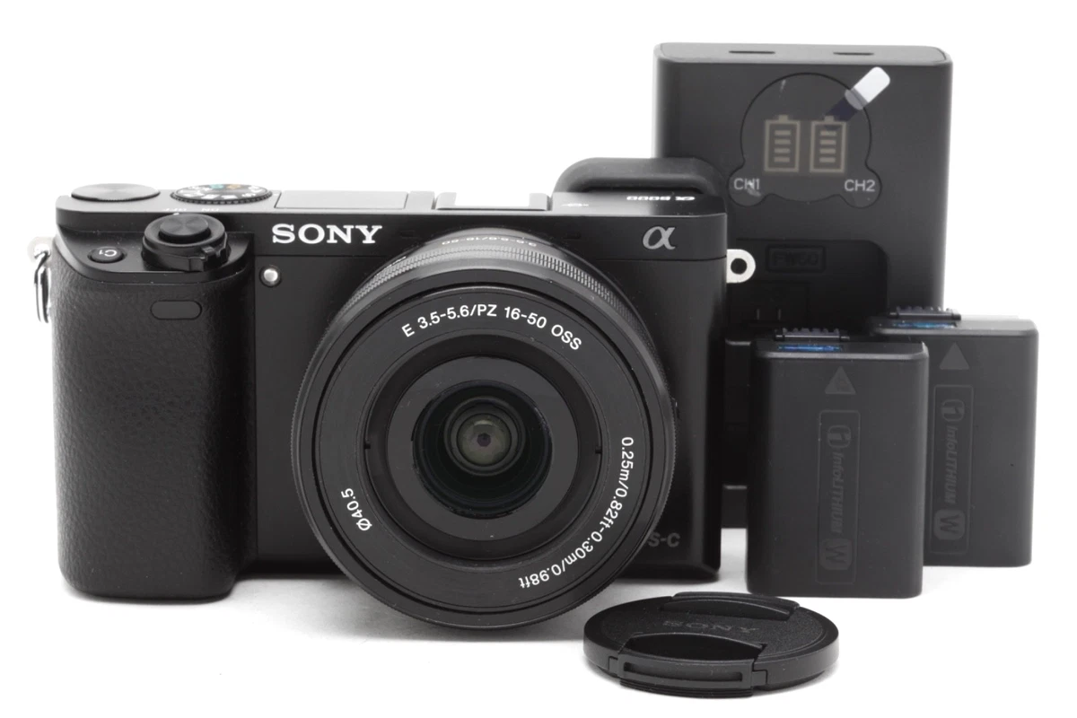 Sony A6000 Mirrorless Interchangeable Lens Cameras Just Listed 2026