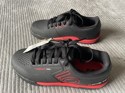 ADIDAS FIVE TEN FREERIDER PRO SIZE 7 BLACK/RED MOUNTAIN BIKE SHOES