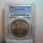 1885-O Morgan Dollar coin-MS64 PCGS