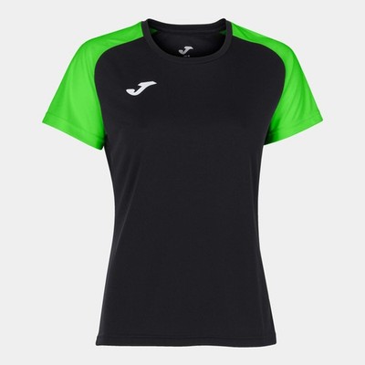Joma Academy IV Kurzarm-T-Shirt Fluorgrün