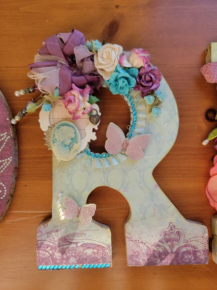  Letrero de decoración de pared con letras DREAM niña grande con muchos detalles  Foto 3 de 4