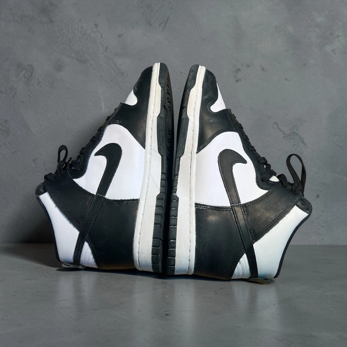 Las mejores ofertas en Nike Dunk High Black White W | eBay