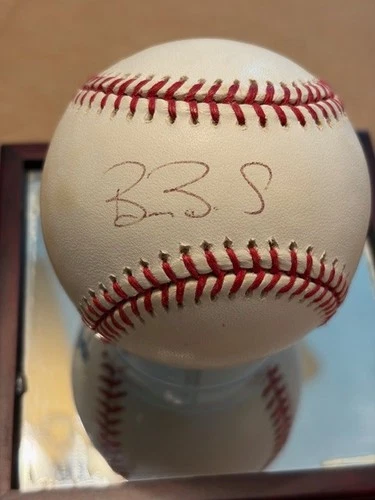 Barry Bonds Autographed Baseball