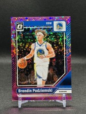 BRANDIN PODZIEMSKI #36 2024-25 DONRUSS OPTIC PINK GLITTER WARRIORS /25 