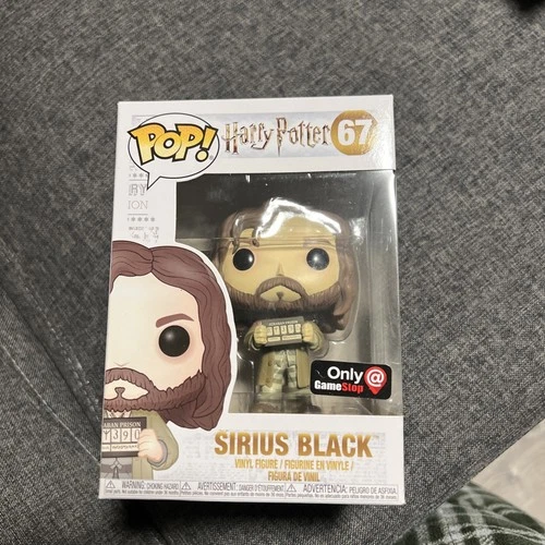 Funko Pop! Harry Potter Sirius Black #67 GameStop Exclusive Vinyl Figure