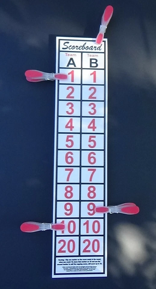 Marcador Cornhole, ENVÍO GRATUITO RÁPIDO, . Miles vendidos, PUEDE ANOTAR HASTA 30 Foto 3 de 4