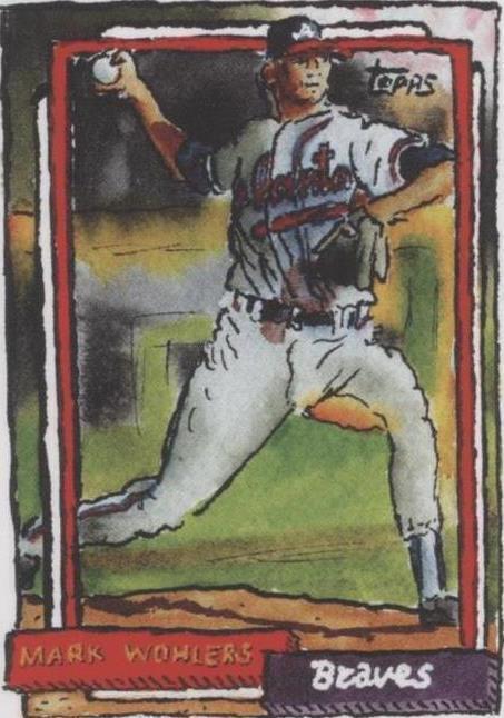 2022 Topps Spotlight 70 II By Andy Friedman - Mark Wohlers #28 for