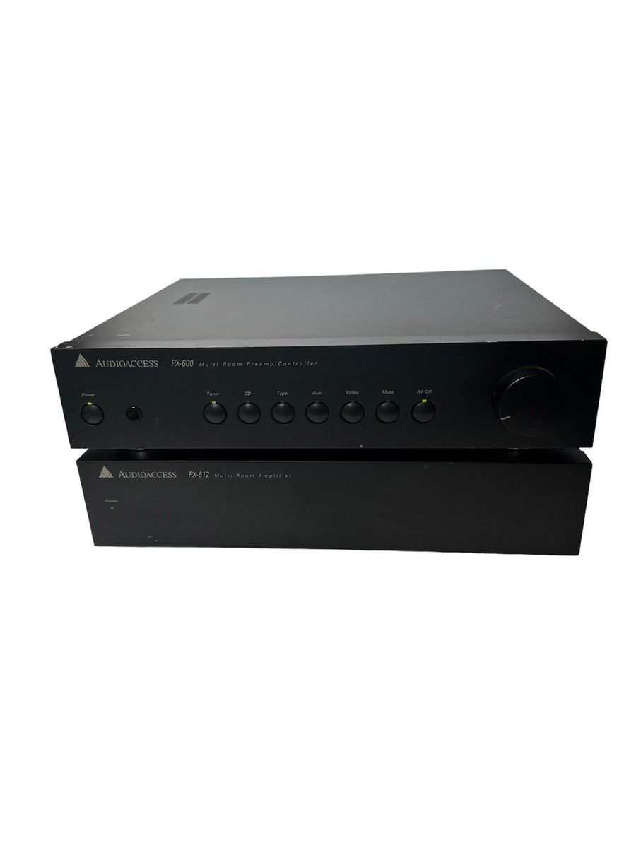 Audioaccess PX-612 Amplifier And PX-600 Preamp/controller (please
