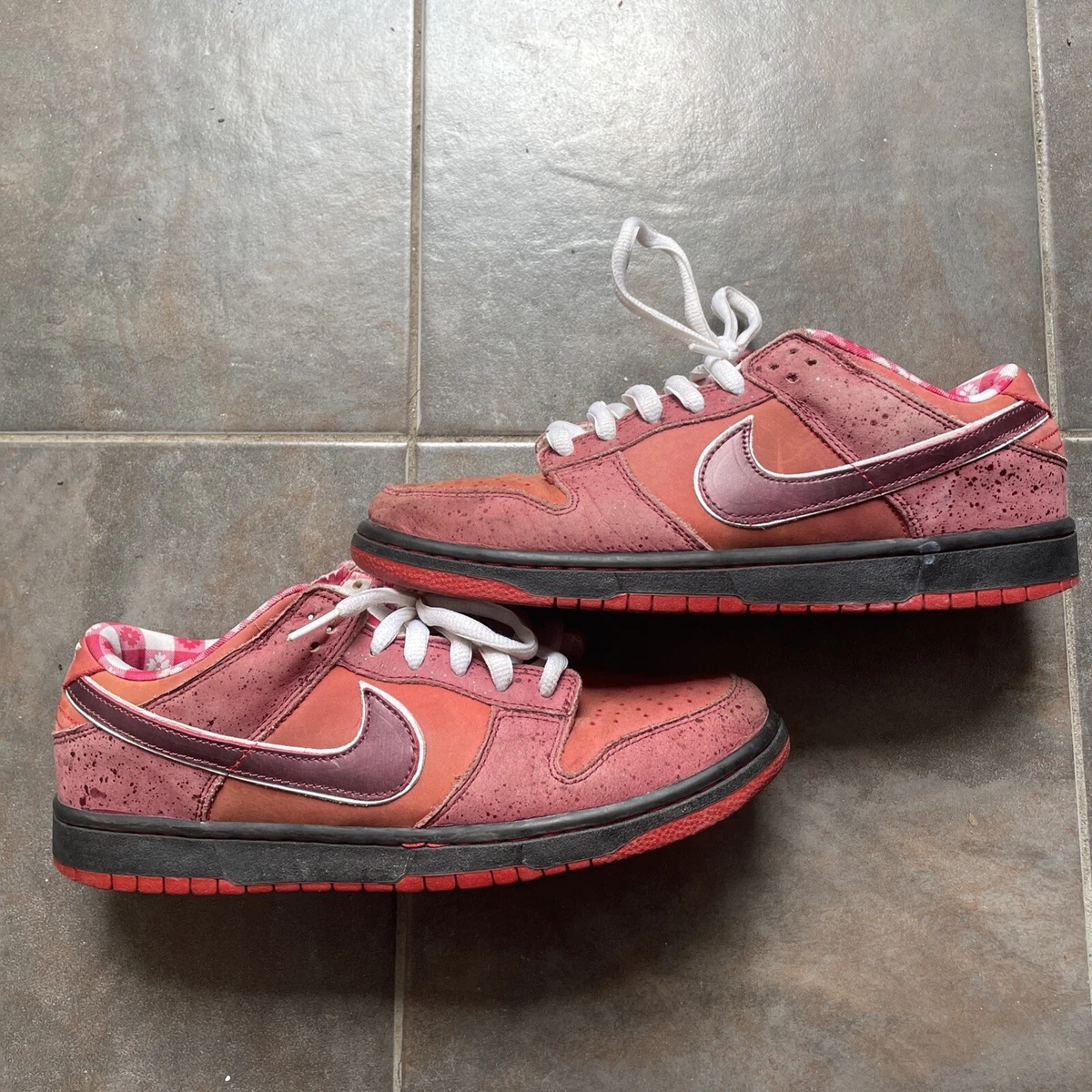 Size 10 - Nike SB Dunk Low Red Lobster