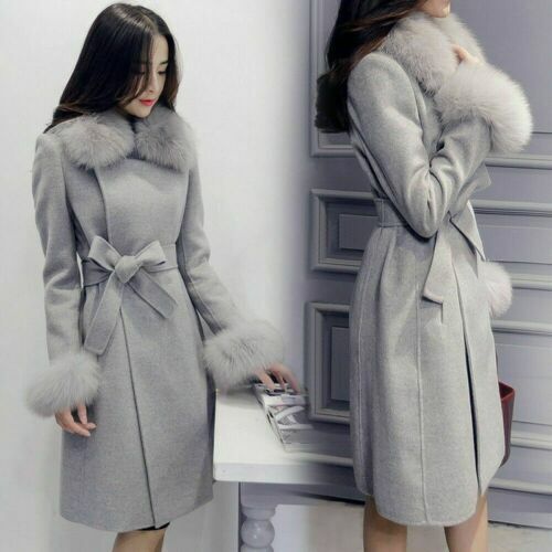 Manteau Fourrure Vison Vintage - Taille 50 - Marron - Occasion Très Bon état