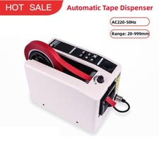 M1000 Automatic Tape Dispenser 20-999mm Tape Cutter AC110V/220V w/Roller