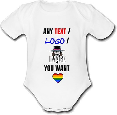 @Timothy @Bloom baby grow vest bodysuit YOUR OWN DESIGN custom music gift cute