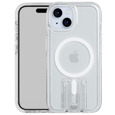 Tech21 EvoCrystal Kick Magsafe Hülle für Apple iPhone 15 - Klar