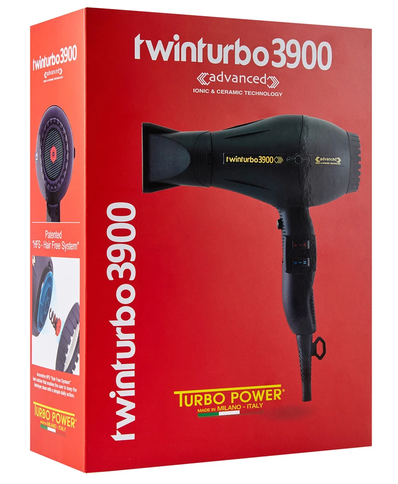 Secador de pelo profesional avanzado Turbo Power Twin Turbo 3900 | rojo Foto 3 de 3