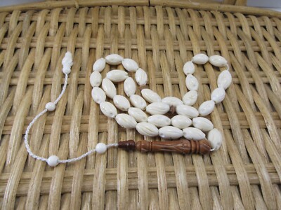 kaka coco camel bone  prayer beads masbaha tespih  rosary tasbih 33 aa1
