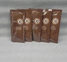 It's a 10 Miracle Defrizzing Curl Cream 0.5 Fl. Oz. Sample Travel Size - 5 pack