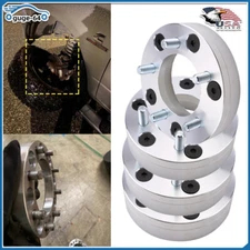 6x5.5 to 5x4.75 Wheel Adapters 2" Inch Put 5 Lug Rims On Chevy GMC Trucks 14x1.5