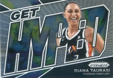 2022 Panini Prizm WNBA DIANA TAURASI #14 GET HYPED INSERT MERCURY