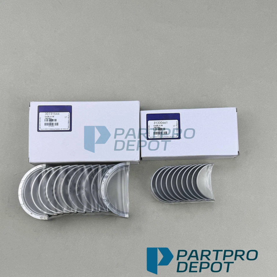 New Main Rod Bearings Over size 0.25 For 1993-2003 Volvo S60 2.3L-2.5L - Image 2 of 4