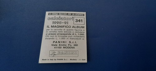 Figurine Calciatori Panini 1990/91 Nuove - Scegli dall'elenco da 281 a 556 - Imagen 67 de 257