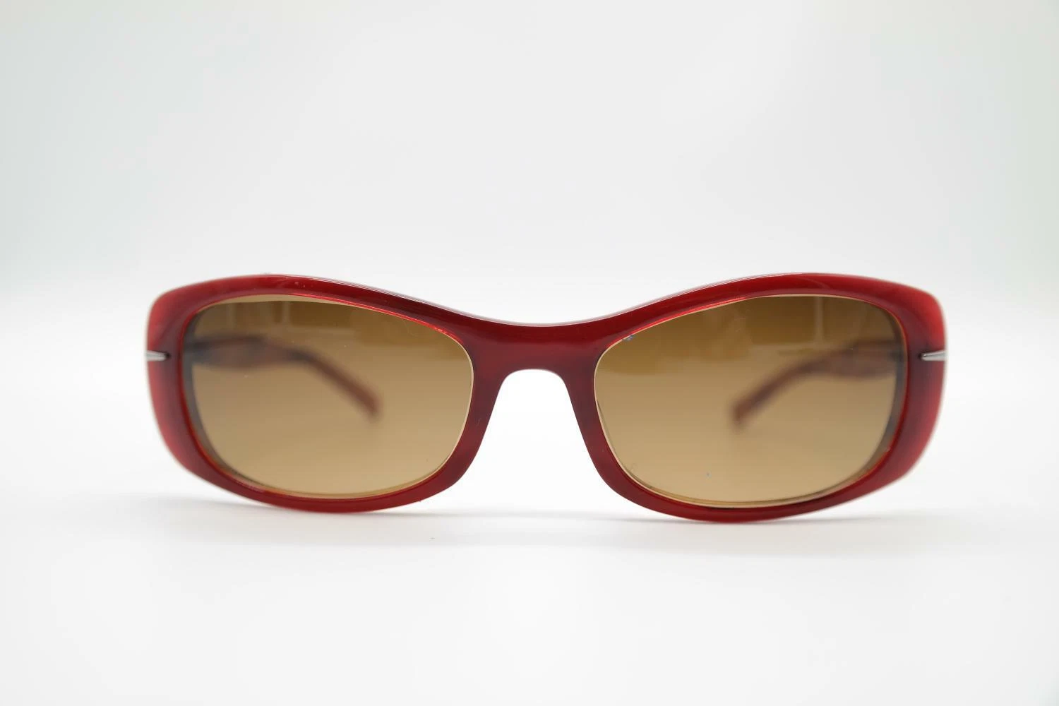 Vintage Rodenstock R 3135 Red Oval Sunglasses Glasses NOS