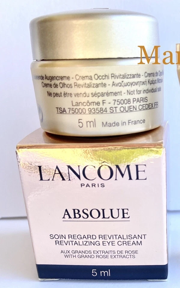 3x Crema para ojos LANCOME Absolue - cada 5 ml (total 0,5 oz/15 ml) Foto 2 de 2