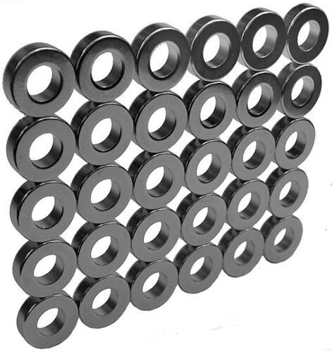 10 Neodymium Magnets 1/2 x 1/4 x 1/8 DIAMETRIC Ring N48 - Photo 1 sur 2