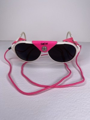 Vintage Solar 80er Jahre Leder Frankreich Mod.Kinder Sonnenbrille/Bergsteiger