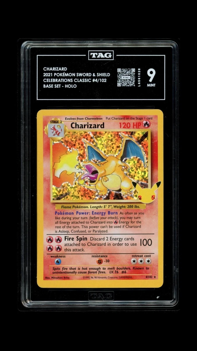 Charizard Pokémon TCG Nintendo Holo Rare Individual Collectible