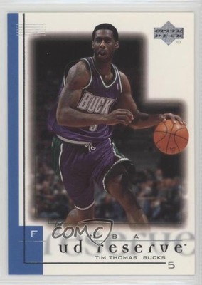 2000-01 Upper Deck Reserve Tim Thomas #45 3c7