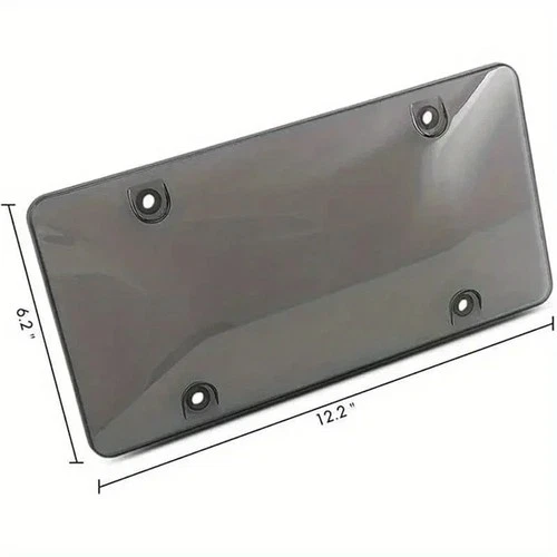 6.3'' Clear Reflective Anti Speed Red Light Toll Camera Stopper License Plate Fr image 5