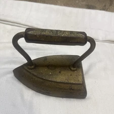 Antique Cast Iron Wapak #8 Sad Iron Door Stop Homesteading Tools Cottage Farm