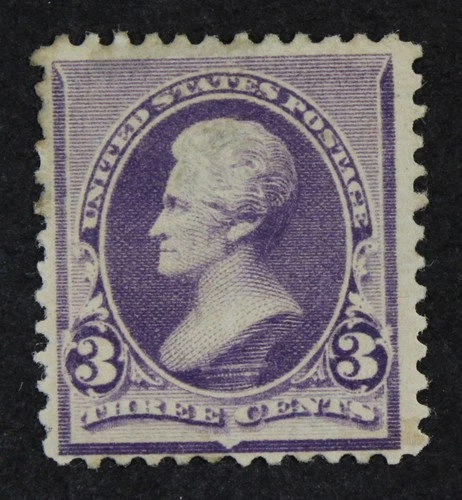 CKStamps: US Stamps Collection Scott#221 3c Jackson Mint Part Gum Small Thin