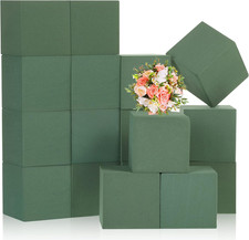 18 Pcs Floral Foam Blocks 3.15" Dry and Wet Flower Blocks for Artificial