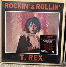 T. Rex - Rockin' & Rollin' Pink Vinyl LP Record RSD UK