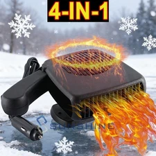 Portable Car Heater & Defroster with Car Plug Plug-In for Car Truck RV 12V DC