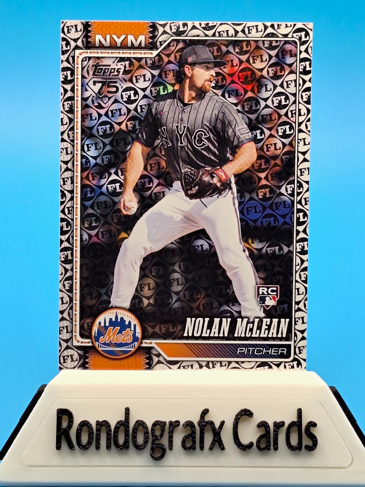 Topps 2026 Series 1 Nolan McLean RC Spring Training #214 New York Mets