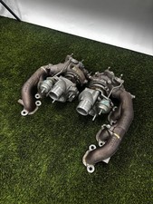 Oem Nissan Gt-r R35 Vr38dett Twin Turbochargers Exhaust Manifolds Pair Ihi