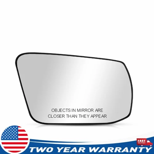 Mirror Glass 2013-2018 For Altima Nissan Sedan with Backing Side Passenger Plate