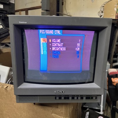 SONY PVM-1450 トリントロンカラ―ビデオモニター 楽天市場】【中古】[PG]8日保証 SONY PVM-14M1J トリニトロン カラー