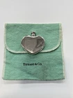 Vintage Tiffany & Co 925 Sterling Silver Heart Flacon Perfume Bottle