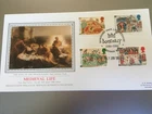 GB STAMPS RARE FIRST DAY COVER 1986 MEDIEVAL LIFE LONDON