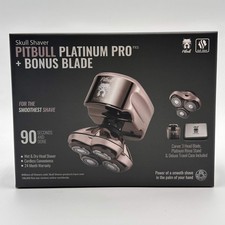 Skull Shaver Pitbull Platinum Pro - New In Box - Platinum